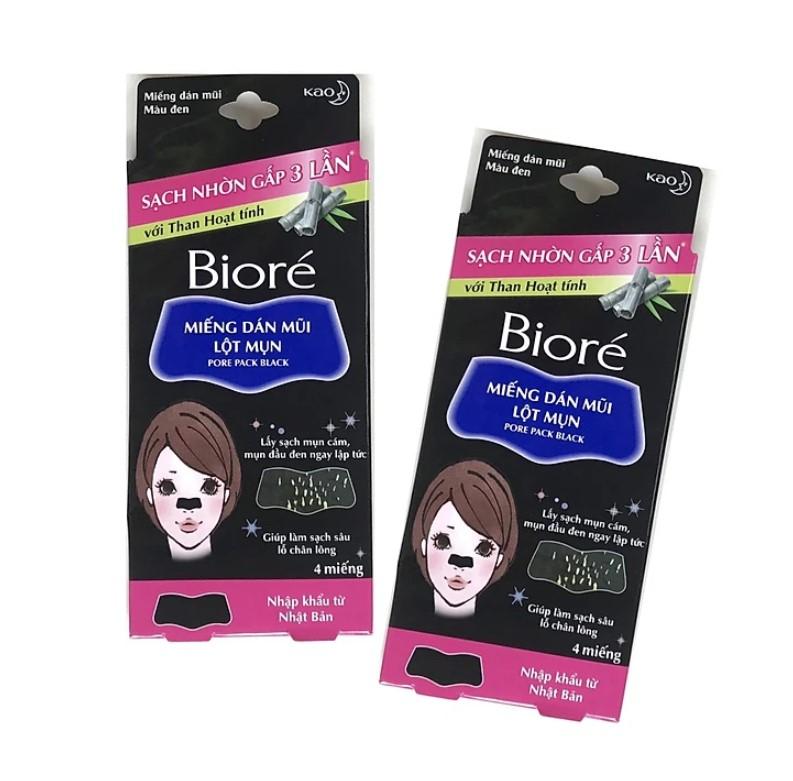 Miếng dán lột mụn Bioré Pore Pack Black