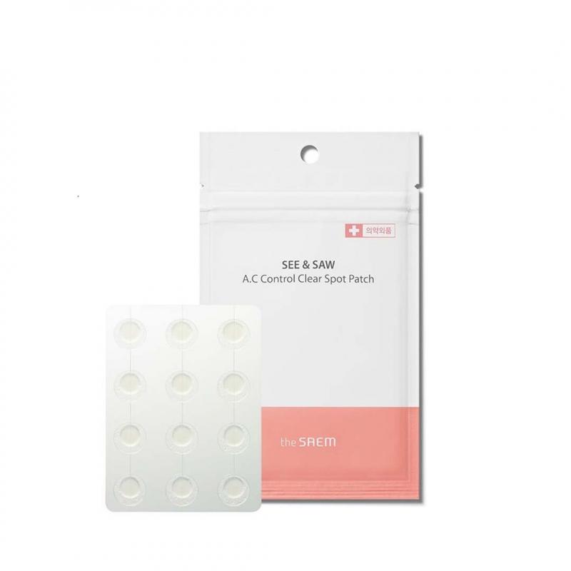 Miếng Dán Mụn the SAEM See Saw AC Control Clear Spot Patch
