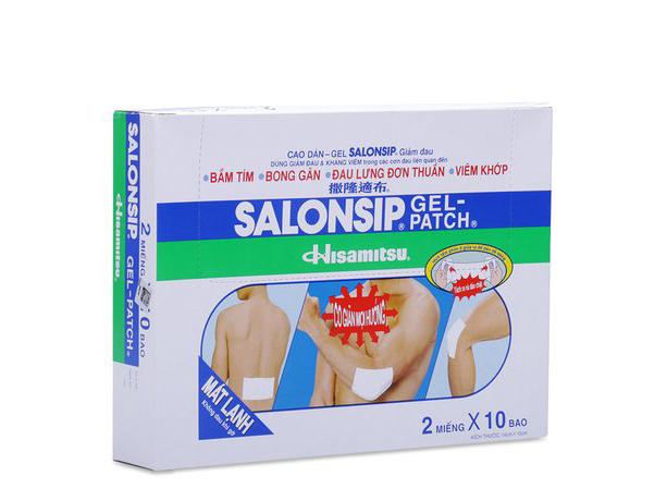 Miếng dán Salonsip Gel-Patch Hisamitsu