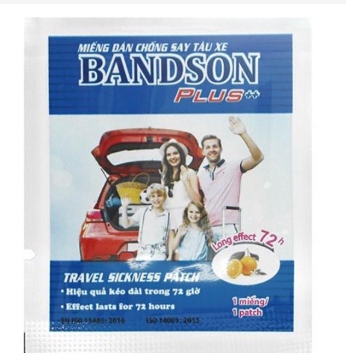 Miếng dán chống say tàu xe Bandson Plus