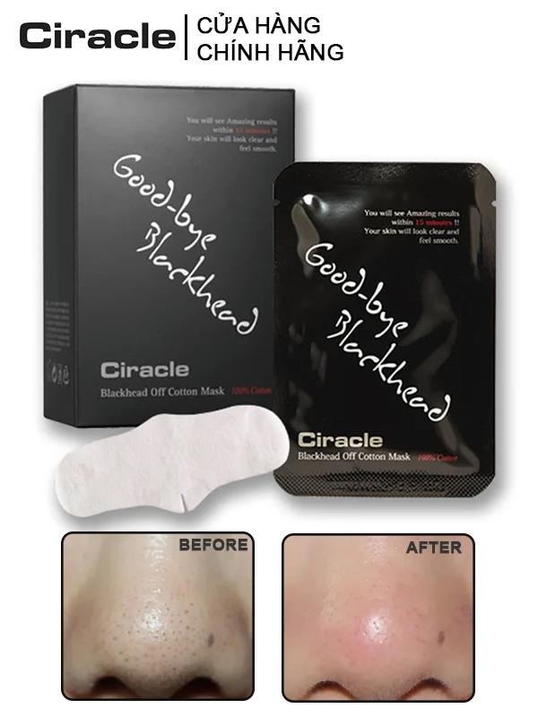 Miếng mặt nạ đẩy mụn đầu đen Ciracle Goodbye Blackhead