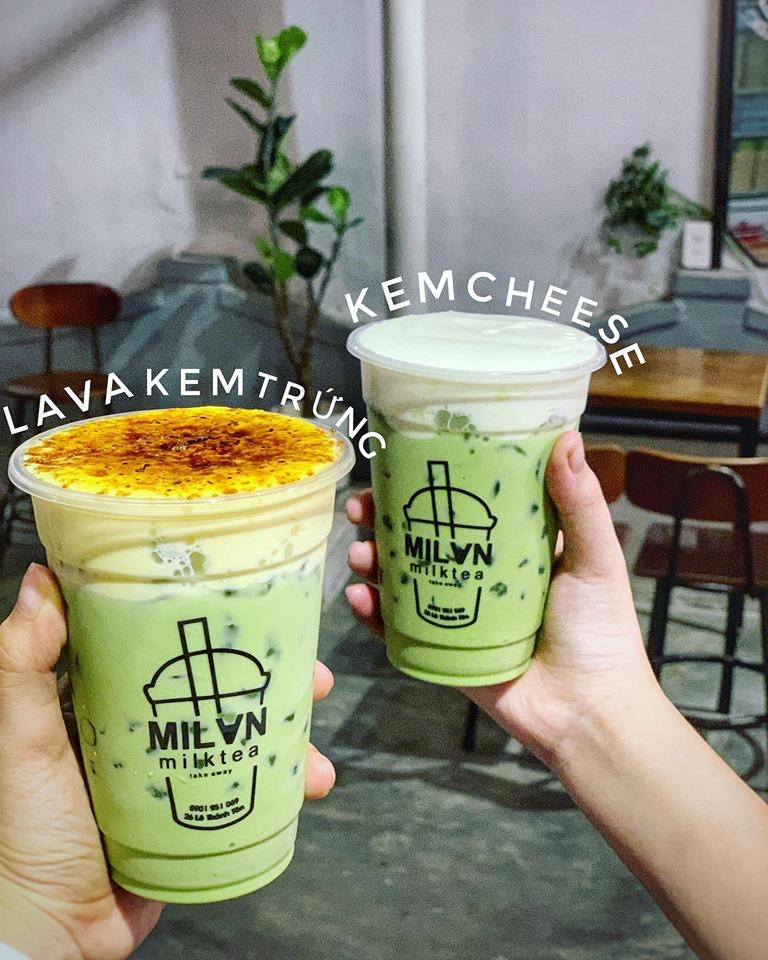 Lava kem trứng và kem cheese