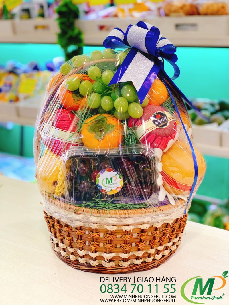 Top 9 địa điểm mua giỏ trái cây Tết được lựa chọn nhiều nhất tại Sài Gòn
