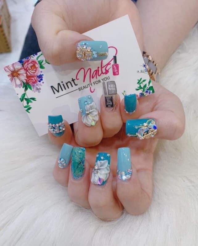 Mint Nails tạo nên những mẫu nail đẹp và ấn tượng