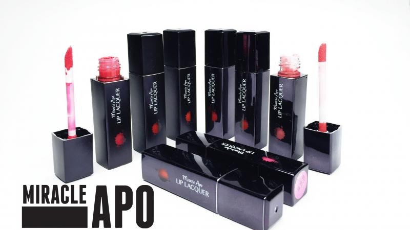 Thiết kế vỏ Miracle Apo Lip Lacquer.