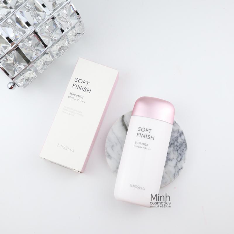 Kem chống nắng dạng sữa Missha All Around Safe Block Sun Milk SPF50+/PA+++