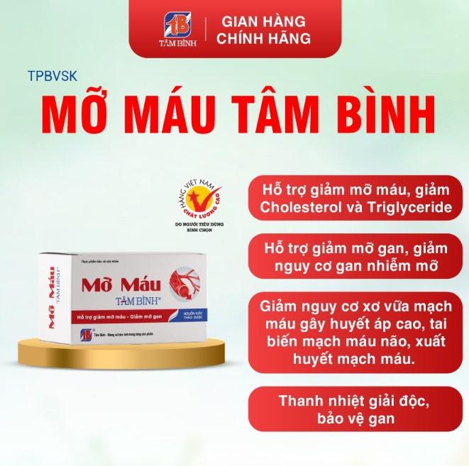 Mỡ máu Tâm Bình