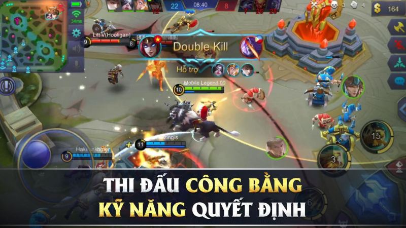 Chiến đấu cùng Mobile Legends: Bang Bang VNG