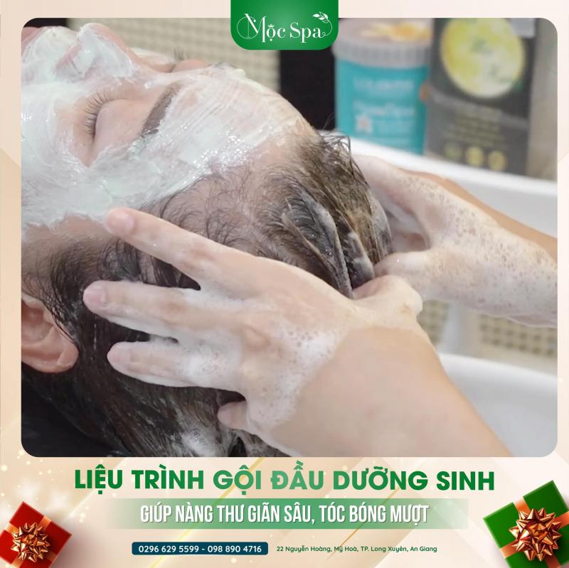 Gội đầu dưỡng sinh tại MỘC SPA