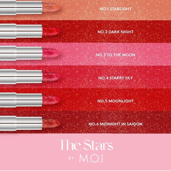 M.O.I Cosmetics The Stars