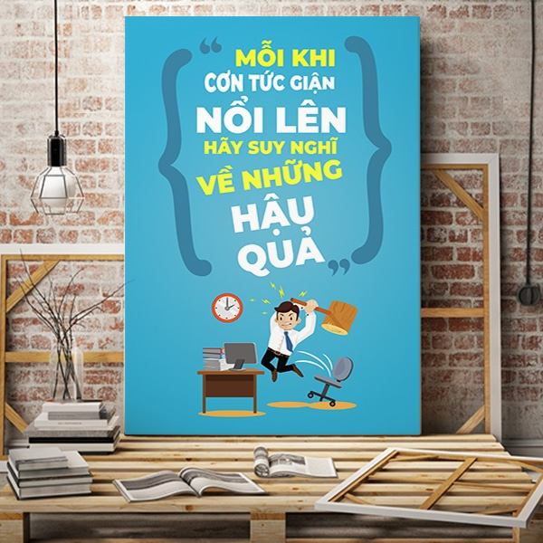 Mỗi khi cơn tức giận nổi lên, hãy suy nghĩ về những hậu quả