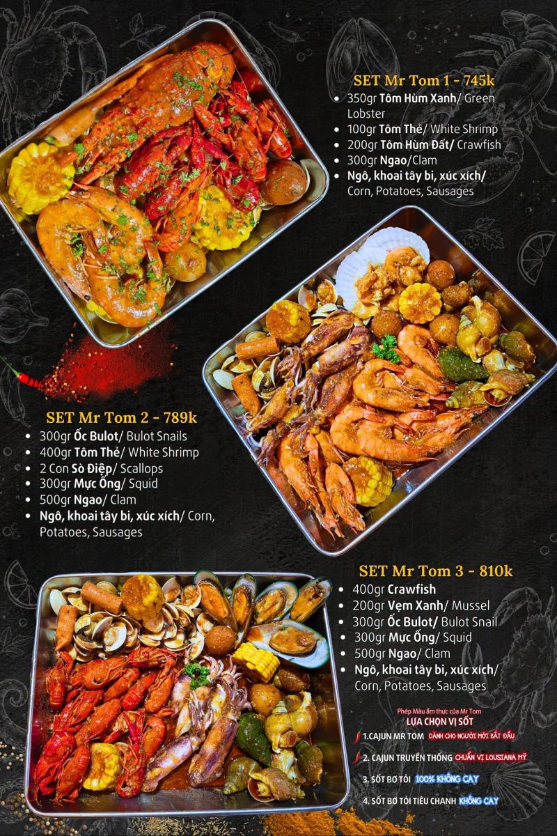 Mr Tom American - Hải Sản Cajun