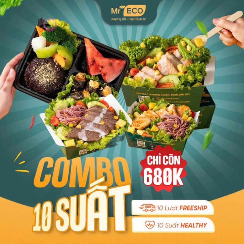 Mr.Eco Salad Healthy - Food & Drinks