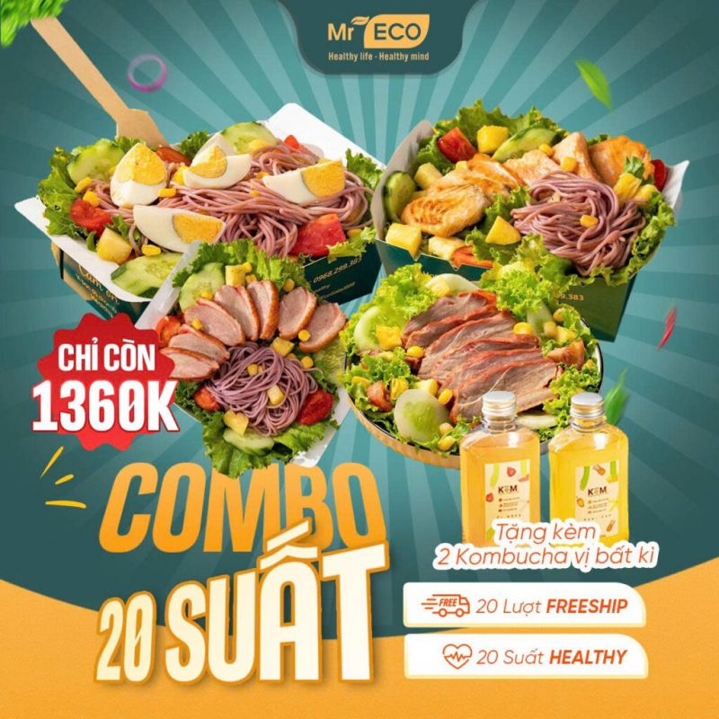 Mr.Eco Salad Healthy - Food & Drinks