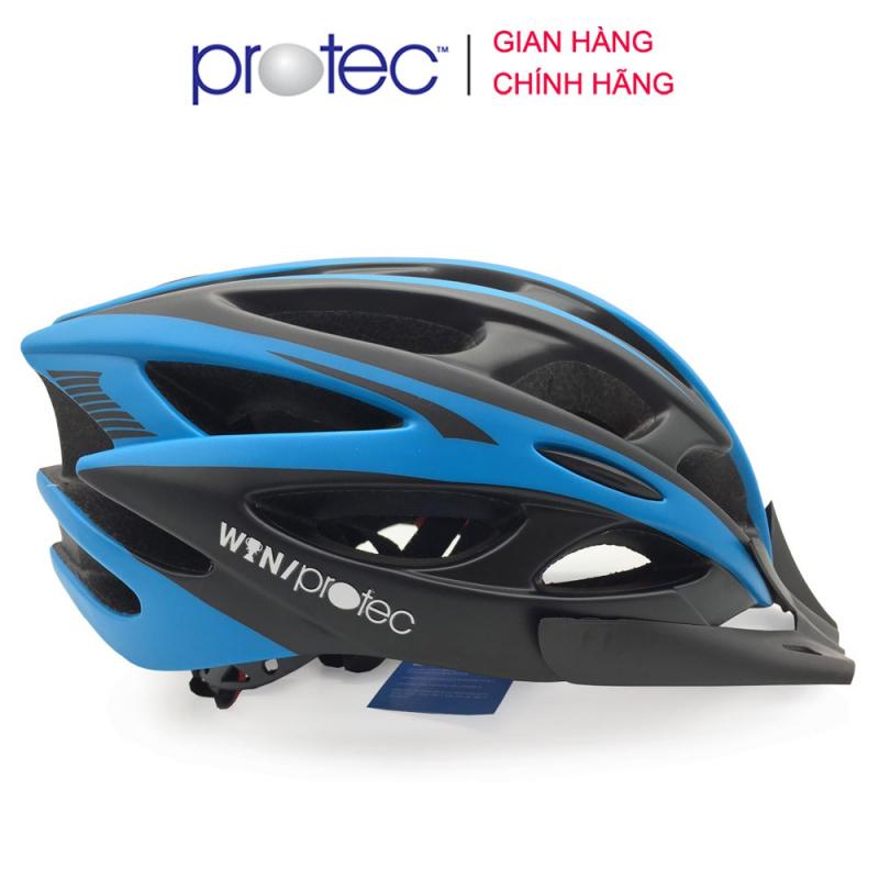 Mũ bảo hiểm xe đạp thể thao Protec Win 037, tiêu chuẩn Châu Âu, an toàn, mạnh mẽ