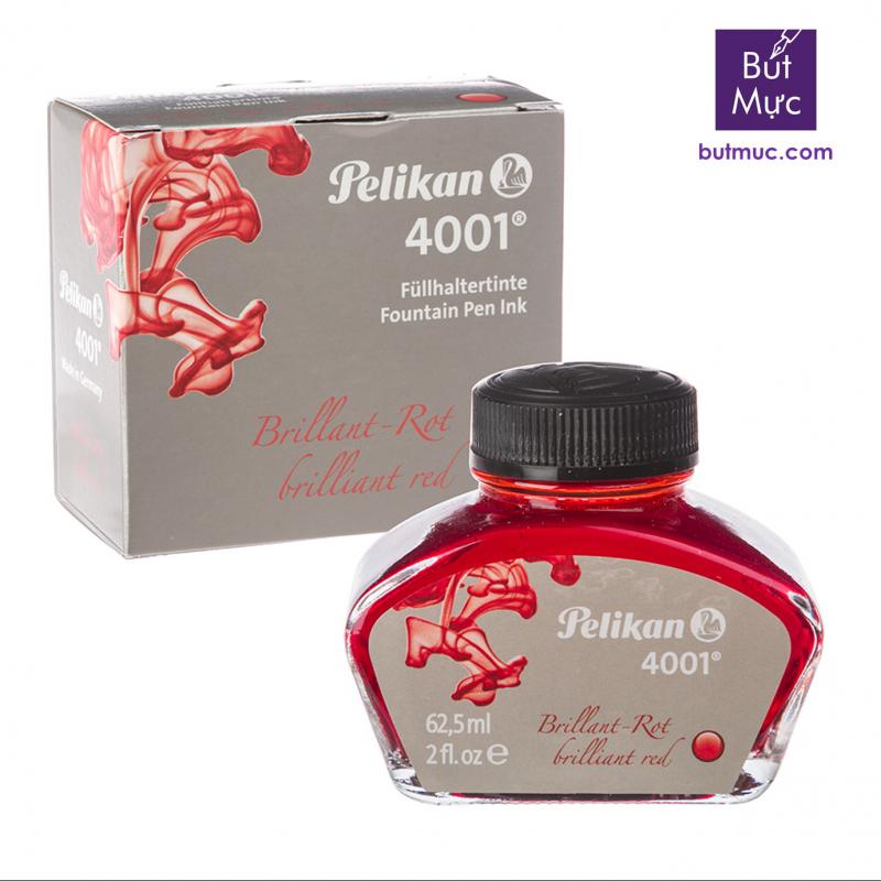 Bút Mực EQ Mực Pelikan đỏ 62.5ml