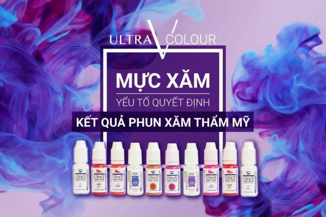 Ultra-V colour là loại mực xăm có xuất xứ từ Hàn Quốc.