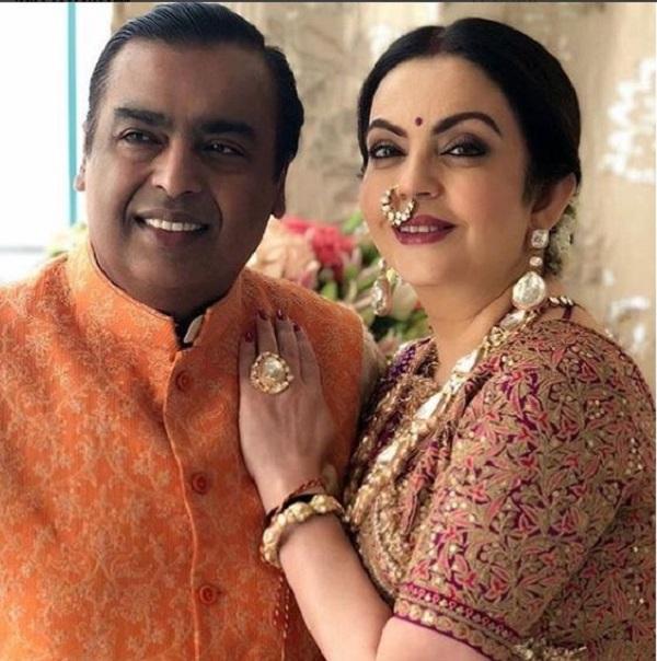 Mukesh và Nita Ambani