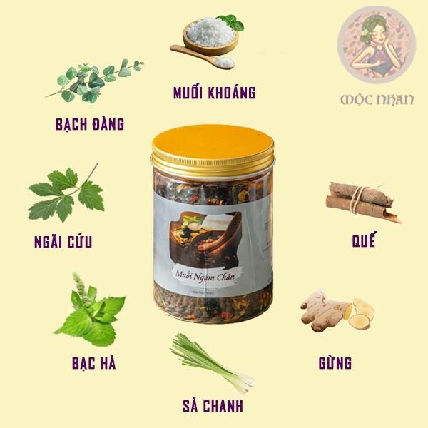 Muối ngâm chân thảo dược MỘC NHAN