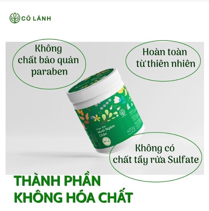 Muối ngâm chân thiên nhiên hữu cơ Cỏ Lành