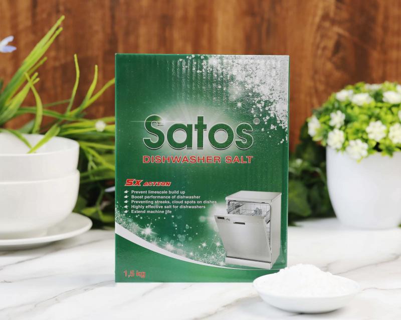 Muối rửa bát Satos