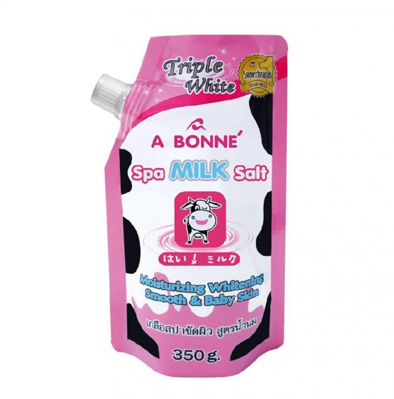 Muối tắm sữa bò tẩy tế bào chết A Bonne Spa Milk Salt Thái Lan