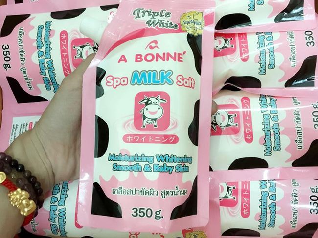 Muối tắm tẩy tế bào chết A Bonné Spa Milk Salt