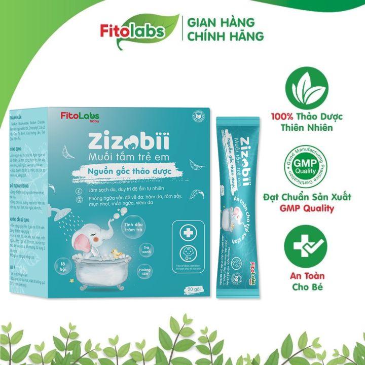 Muối tắm thảo dược Zizobii FITOLABS