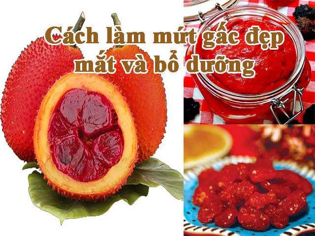 Mứt gấc