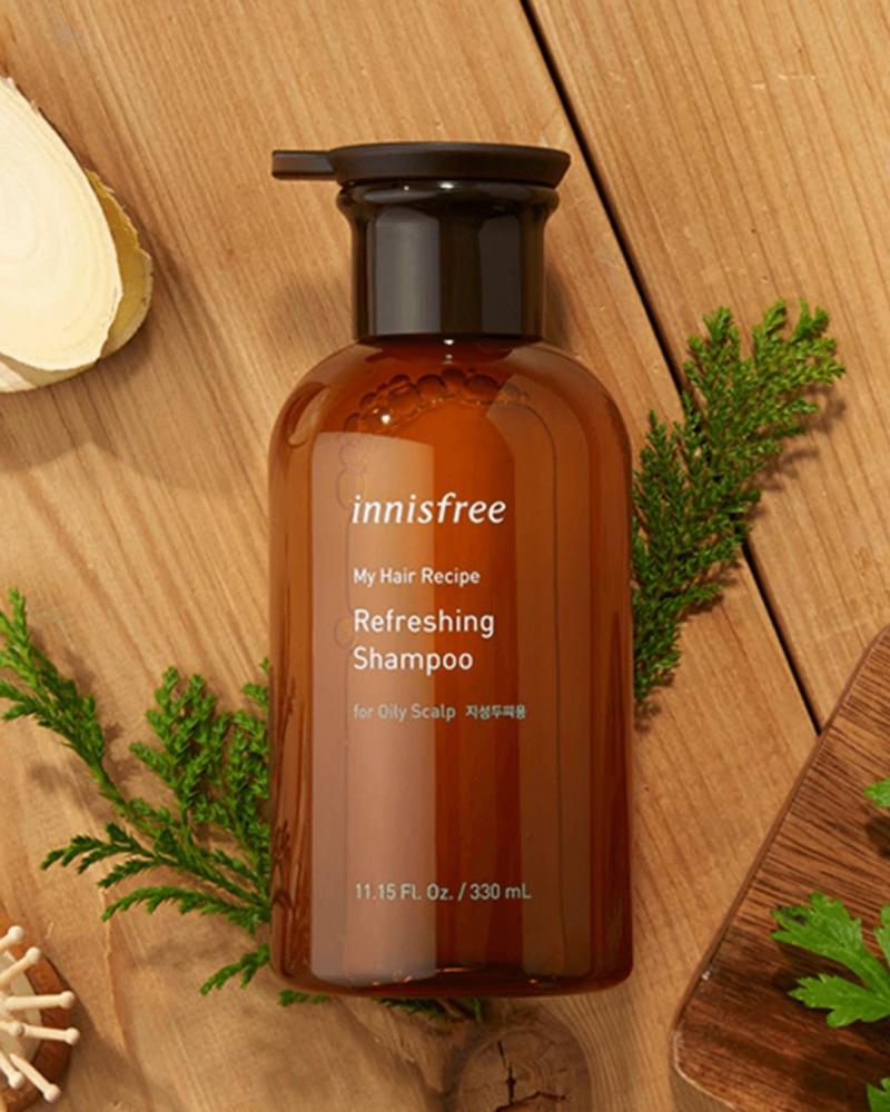 My Hair Recipe Refreshing Shampoo For Oily Scalp Innisfree