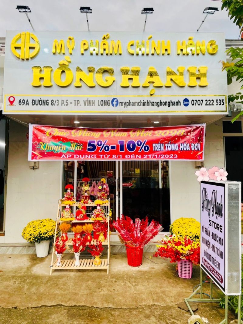 Mỹ phẩm chính hãng Hồng Hạnh