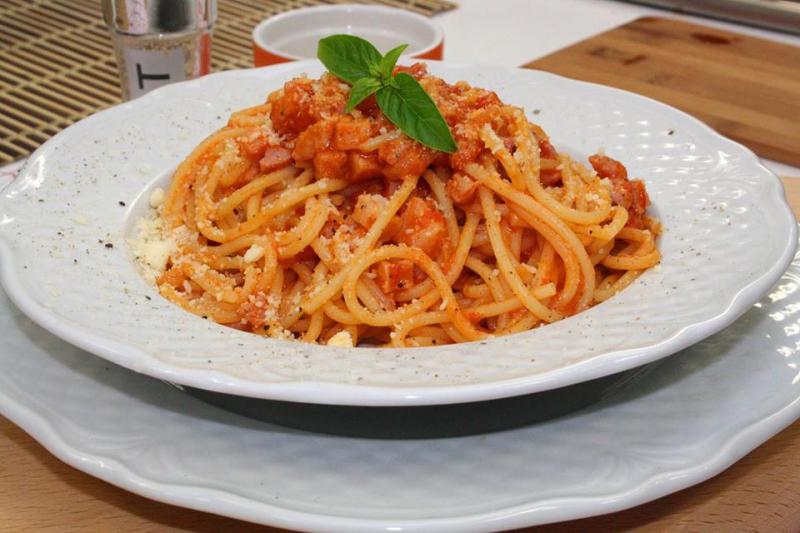 Mỳ trộn spaghetti - Nhà hàng Cosa Nostra