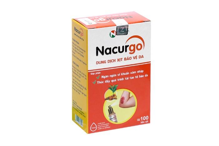 Nacurgo - Dung dịch xịt bảo vệ da