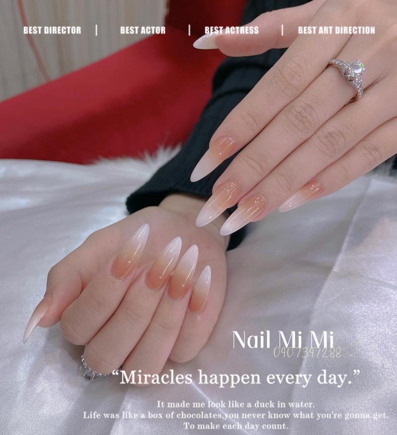 Nails Mi Mi luôn cập nhật phong cách và xu hướng mới mẻ, sáng tạo