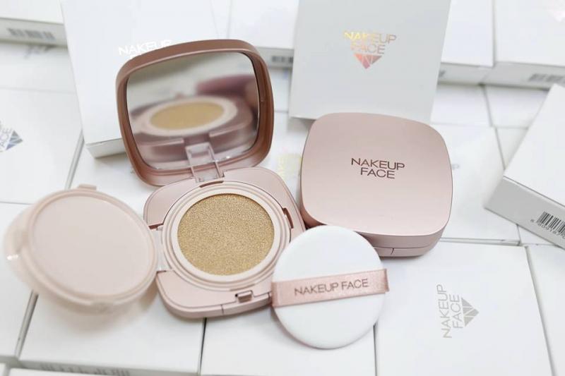 Nakeup Face Coverking Powder Cushion