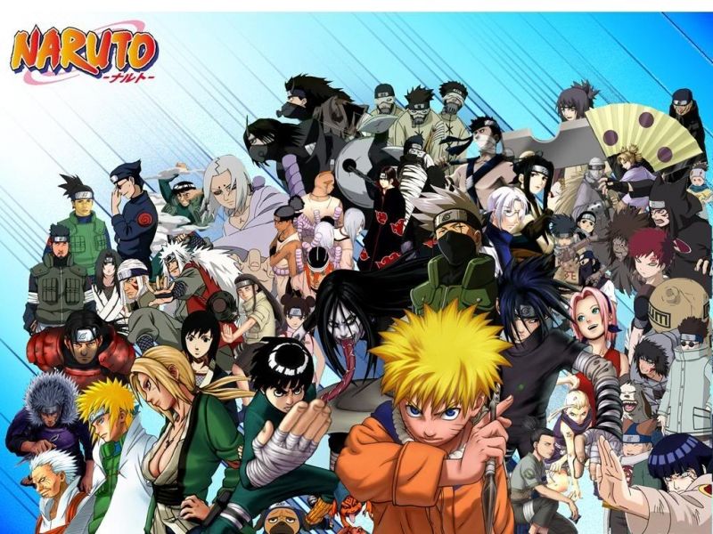 Dàn nhân vật trong Naruto.