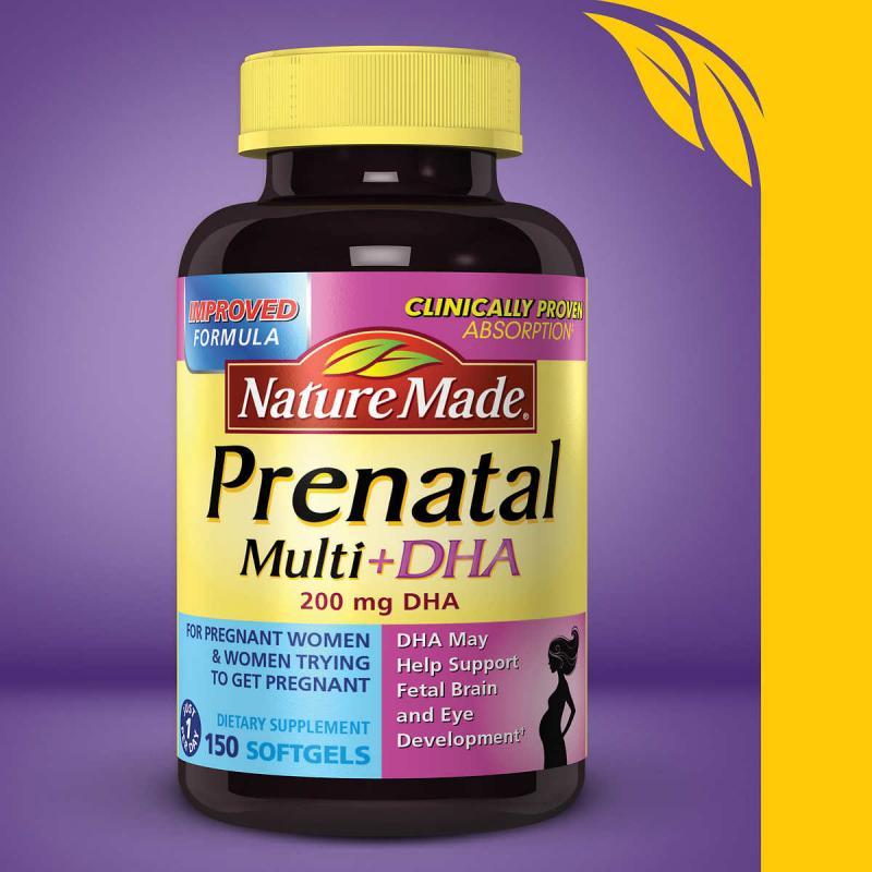 Nature Made Prenatal Multi + DHA