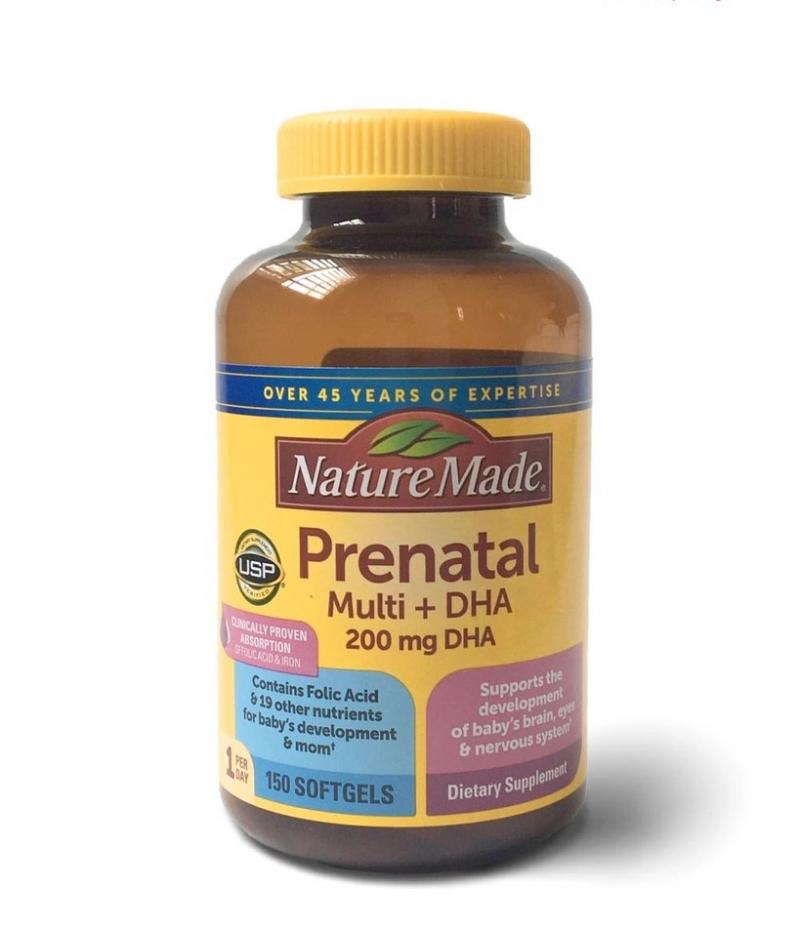 Nature Made Prenatal Multi + DHA