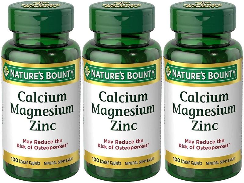 Viên uống Calcium Magnesium Zinc Nature Bounty