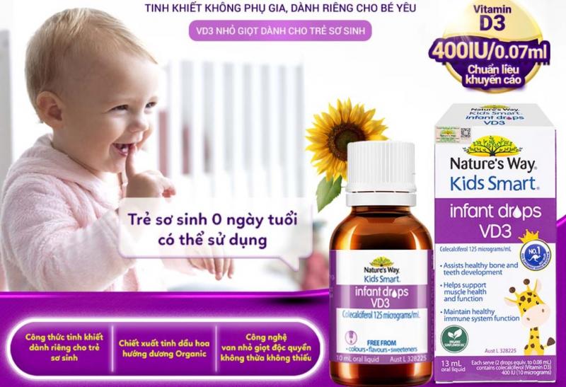 Nature's Way Kids Smart Infant Drops VD3