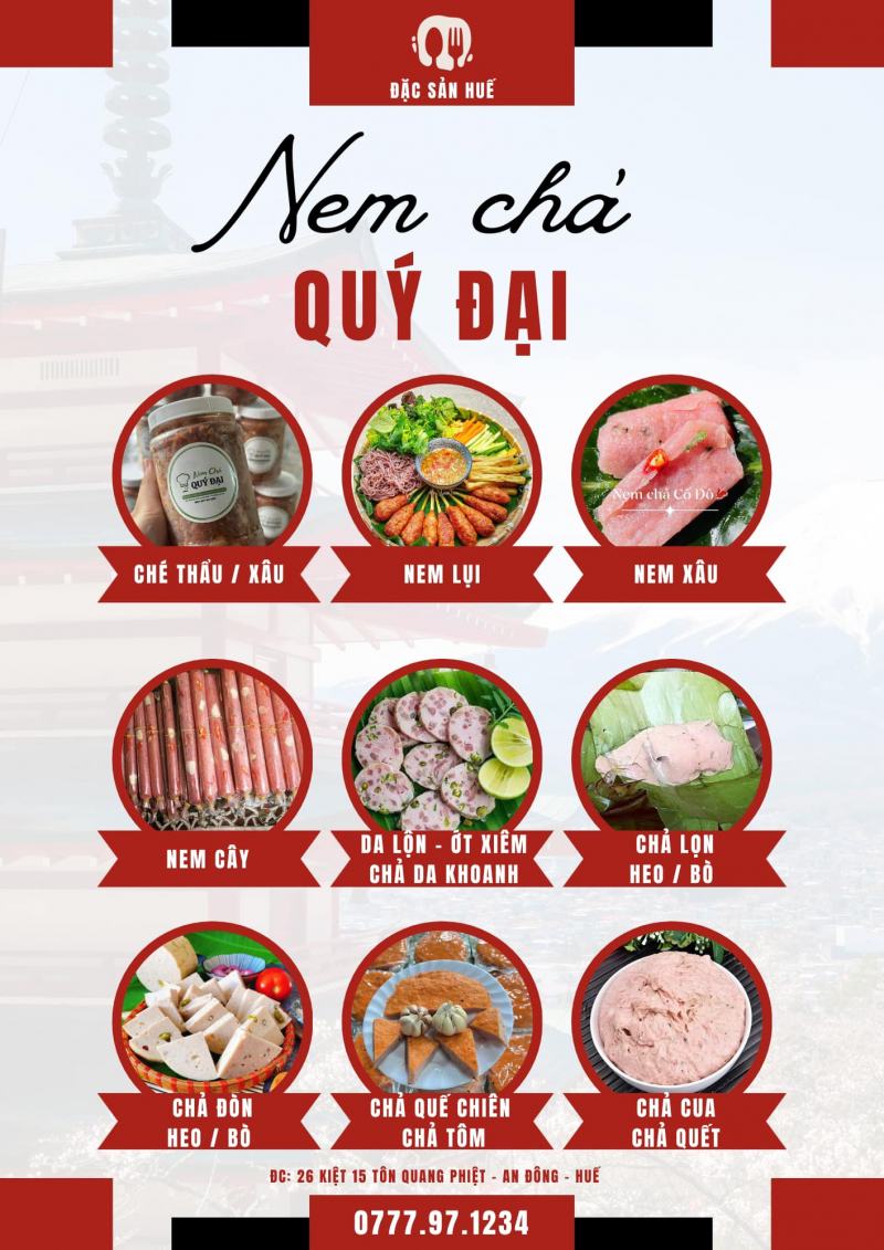 Nem Chả  Quý Đại