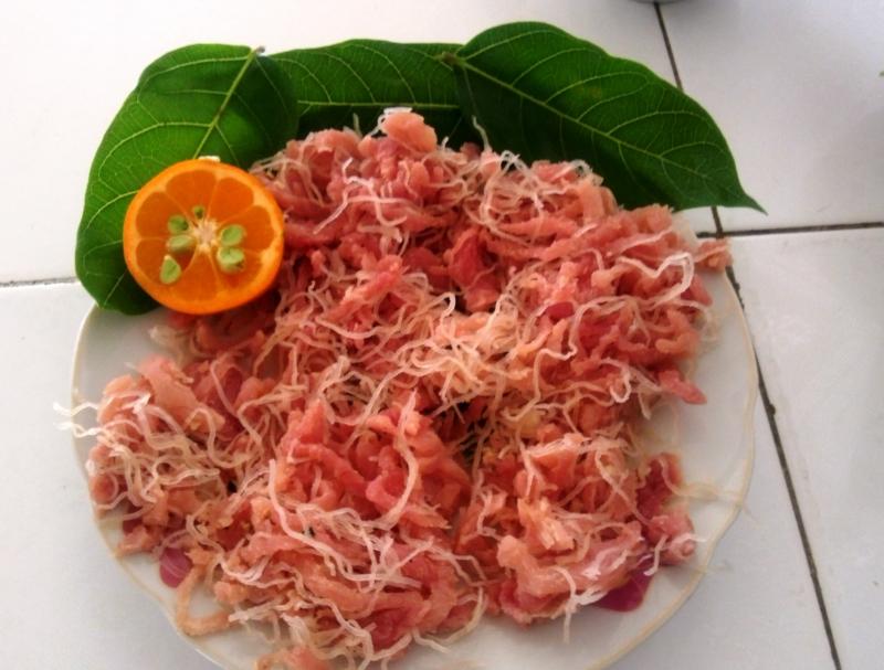 The most famous fermented pork roll in Thanh Hoa