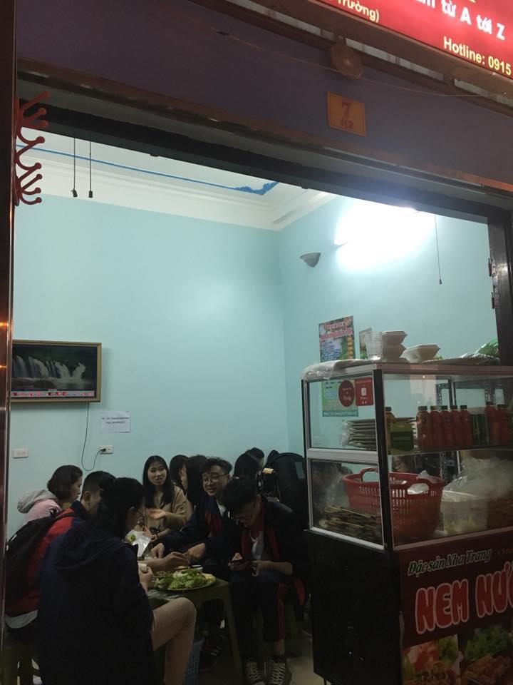 Top 5 Quán nem nướng Nha Trang ngon nhất quận Cầu Giấy, Hà Nội