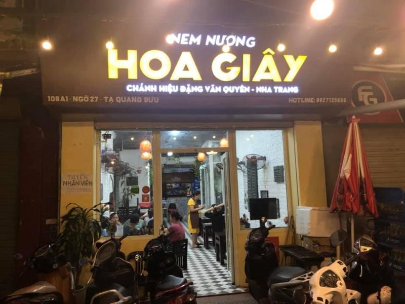 Hình ảnh quán Hoa Giấy