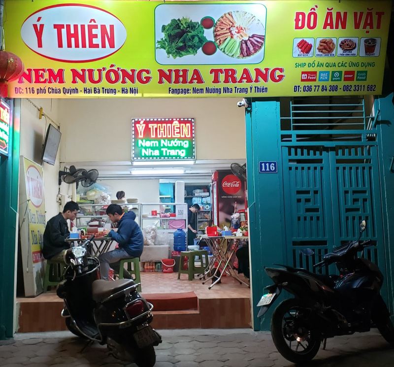 Nem Nướng Nha Trang Ý Thiên