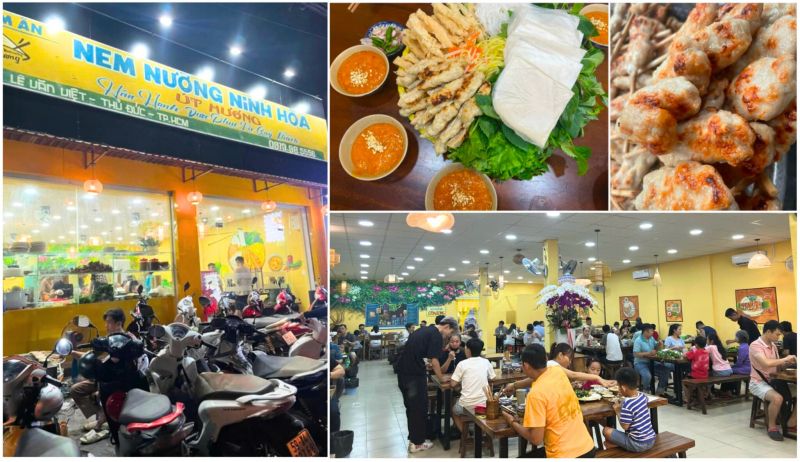 Nem Nướng Út Hương – Thưởng thức nem nướng chuẩn vị Nha Trang giữa lòng Sài Gòn