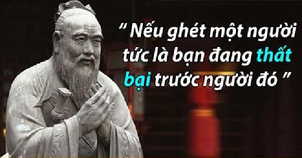 Nếu bạn căm ghét một ai đó, nghĩa là bạn đã bị họ đánh bại!