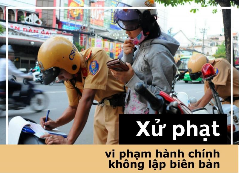 Nếu chủ phương tiện không có mặt tại nơi vi phạm thì vẫn có thể lập biên bản đối với chủ phương tiện.