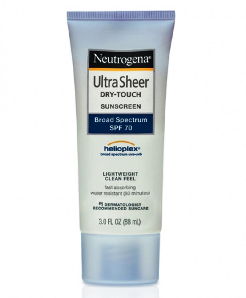 neutrogena ultra sheer dry touch sunscreen recall