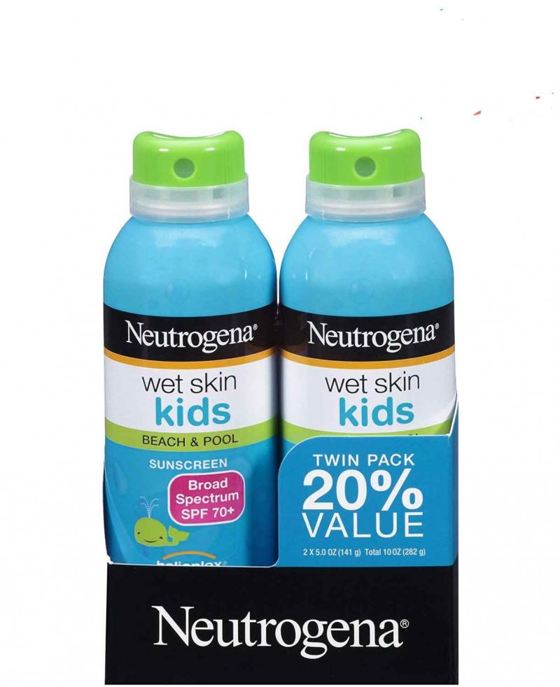 Neutrogena Wet Skin Kids SPF70+ là kem chống nắng nổi tiếng dành cho trẻ nhỏ